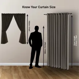 sri varahi new cotton Yellow_62 Pack Of 2 pic Curtain Fabric image 5