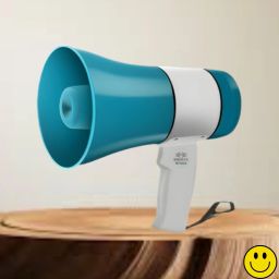 Handheld Megaphone with Siren, Microphone & Rechargeable for Outdoor EventsB24 Megaphone Portable Megaphone Siren Loudspeaker Function &Long Battery BackupI24 Outdoor PA System-77