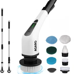 Royal Electric Spin Scrubber,3 Adjustable Size,2 Speeds Cleaning Brush-image-24