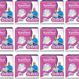 Comfort Adult Diaper Pants, Medium 75 - 100 Cm (30"- 40") Adult Diapers - M-image-66