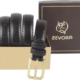 zevora Women Casual, Evening, Formal, Party Brown Genuine Leather Belt-picture-2