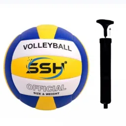 PRESENT SSH PASTED VOLLEYBALL WITH AIR PUMP (SIZE-4) Volleyball - Size: 4-image-26