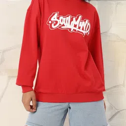 DressBerry City Cool Printed Cotton Terry Relaxed Fit Sweatshirt-picture-19