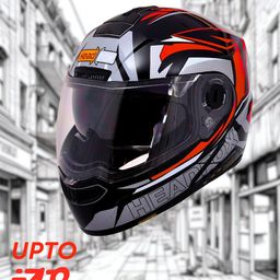 HEADFOX Metro N2 Smart Bluetooth Helmet with Flash Lights image 2