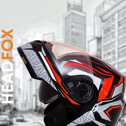 HEADFOX Metro N2 Smart Bluetooth Helmet with Flash Lights image 3