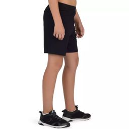 Kids' Basic Cotton Shorts - Black-image-5