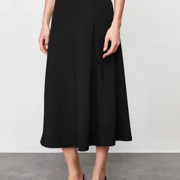 Trendyol Flared Midi Skirt-image-11