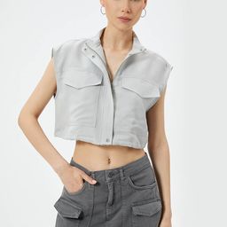 Koton  Woven A-Line Mini  Skirt-image-55