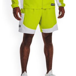 UNDER ARMOUR Men Colourblocked RUSH Woven Sports Cargo Shorts-picture-20