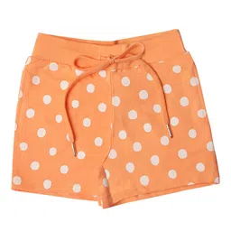 Tiny Girl Geometric Printed Cotton Shorts-image-89