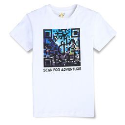 Gini and Jony Boys Round Neck Short Sleeves Graphic Printed Cotton Regular Fit T-shirt-image-73