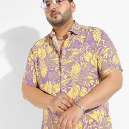 Instafab Plus Classic Opaque Printed Casual Shirt-image-48