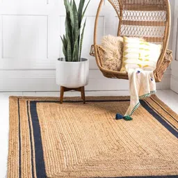 Art Avenue Gemont Brown & Black Braided Jute Rectangular Rug-image-46
