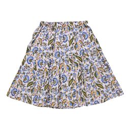 SWEET ANGEL Printed A-Line Knee-Length Cotton Skirt-image-36