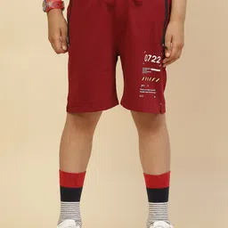 Monte Carlo Boys Typography Printed Shorts-image-51