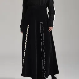 JC Collection Women Flared Midi Skirt-picture-32