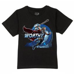 Marvel by Wear Your Mind Boys Black Printed T-shirt-picture-39