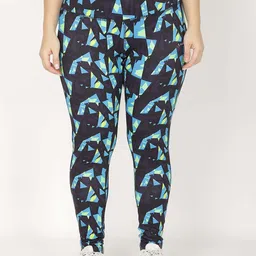STUDIOACTIV Plus Size Printed Ankle-Length Gym Tights-picture-25