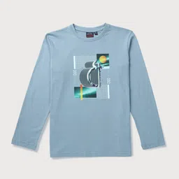 Gini and Jony Boys Graphic Printed Cotton T-Shirt-image-24