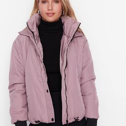 Trendyol Women Lavender Padded Jacket-image-74