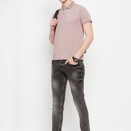 OGEN Polo Collar Short Sleeves Cotton Casual T-Shirt-image-67