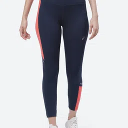 ASICS Women Navy Blue Solid TOKYO HIGHWAIST Running Running Tights-image-66