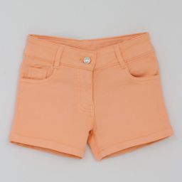 Peppermint Girls Mid Rise Cotton Denim Shorts-image-22
