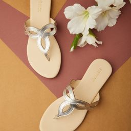 Vishudh Women T-Straps Flats-image-65