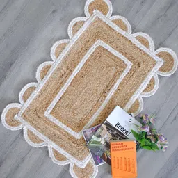 Art Avenue Nephron Brown & White Braided Jute Rectangular Rug-image-91