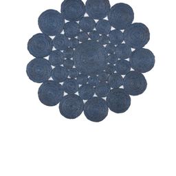 Art Avenue TANSY Blue Braided Rond Jute Carpet-image-71