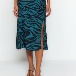 Trendyol Printed Flared Midi Skirts-picture-24