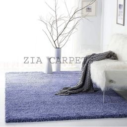 IMRA CARPET Blue Abstract Polyester Carpet-picture-14