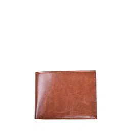 HENEDA Men Brown PU Two Fold Wallet-picture-31