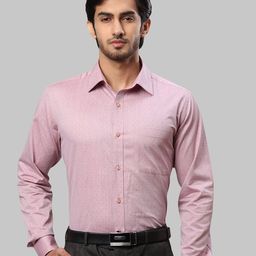 Raymond Men Slim Fit Printed Cotton Formal Shirt-image-49