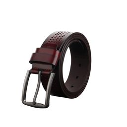 Kastner Men Brown Textured Formal Belt-image-87