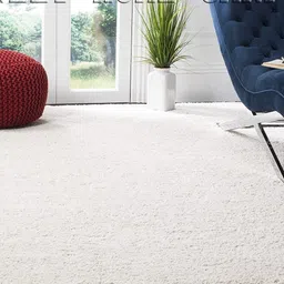 IMRA CARPET White Abstract Handmade Polyester Carpet-picture-32