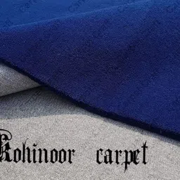 IMRA CARPET Blue Solid Woollen Carpet-picture-41