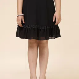 BAESD Girls Tiered Mini Skirt-image-12