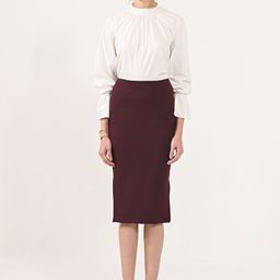 Aamili Women Straight Pencil Skirt-image-41