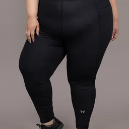 skyria Plus Size Side Pocket Tights-image-6