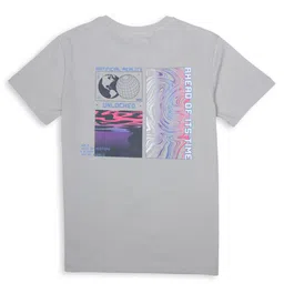 Gini and Jony Boys Conversational Printed Cotton T-Shirt-35