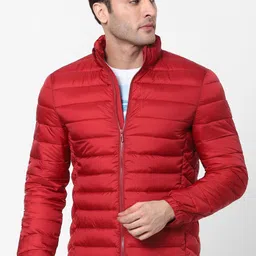 Celio Men Red Puffer Jacket-picture-30