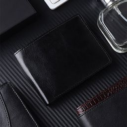 HENEDA Men Textured Two Fold Wallet-26