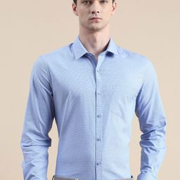 INVICTUS Comfort Slim Fit Abstract Printed Cotton Formal Shirt-picture-46