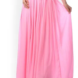 MINOS Flared Maxi Length Skirt-image-19