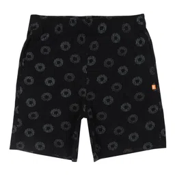 PROTEENS Girls Black Printed Cotton Shorts-picture-3