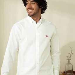 Andamen Men White Classic Casual Shirt-image-53