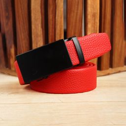 Kastner Men Red Textured Belt-image-96