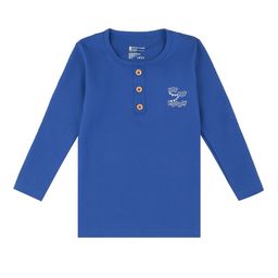 Bodycare Kids Boys Blue Typography T-shirt-image-52