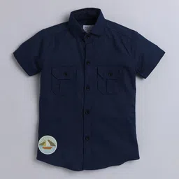 Polka Tots Boys Classic Cotton Casual Shirt-19
